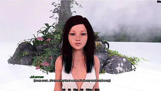 Cahaya #11, fingering memekku sendiri di hutan