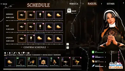 Sisters in Sin Gameplay Part 4 - The Basement Mystery and Raquel's Temptation