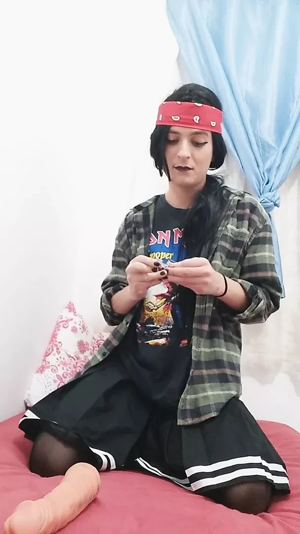 Sexy Cd Crossdresser disguised as American Indian