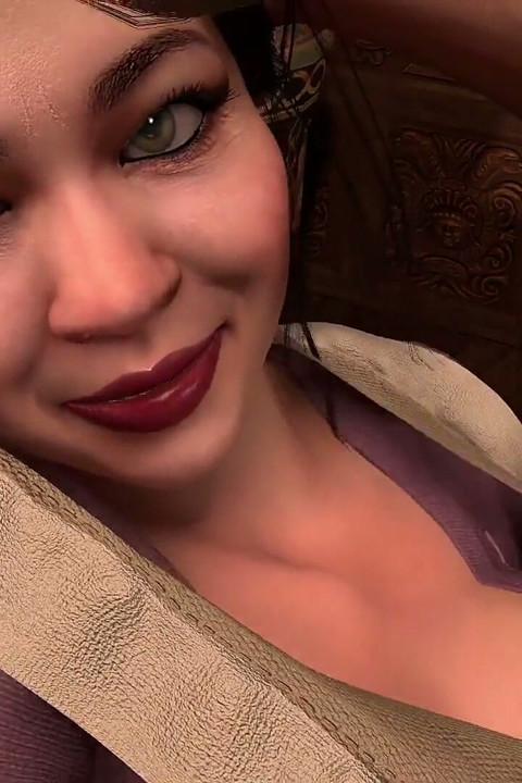Fucking a Hot Asian MILF Maid in the Ass After She Blows Him off - 3D Porn