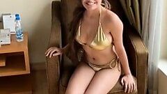 Indian actress Anushka Sharma hot bikini