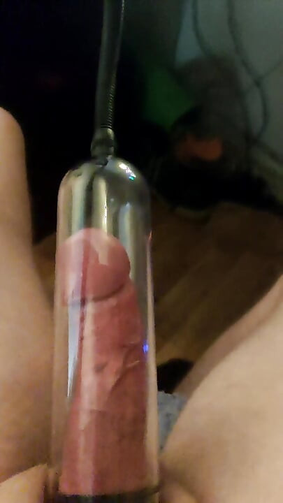 Daily exercise with the penis pump