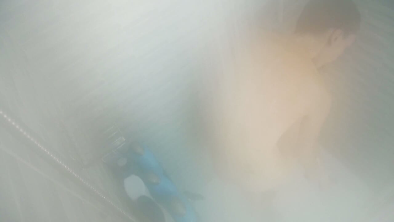 Shaving in a hot steamy shower (no audio)