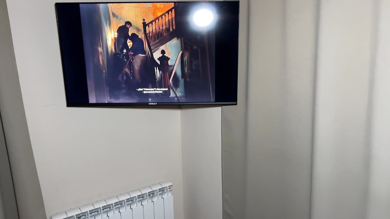 My stepsister watches Netflix while I fuck her ass