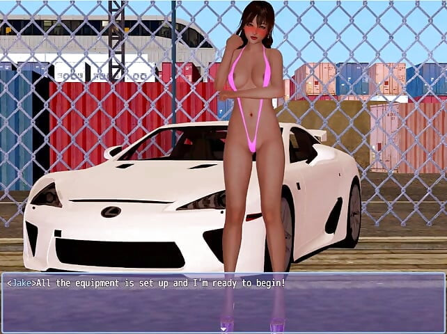 Coming of Ages -gameplay -roleplay - Cosplay - Outdoor Car-photoshoot 7 -part 3