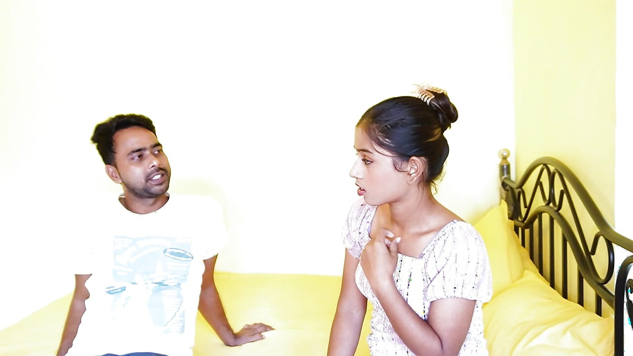 FORAN CUCKOLD-EKTEMANNEN INDIAN DESI SEXY TENÅRINGSJENTE KNULLA AV VENNEN SIN, HARDCORE SEX