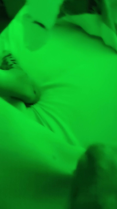 Transgender woman dildos herself