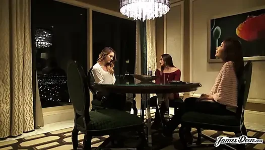 Avi love, bambi, sami parker di-gangbang sama james deen
