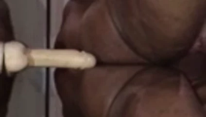 Alberto rides dildo
