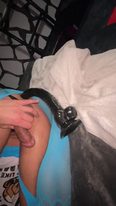 Horny Little Dick Jerking off