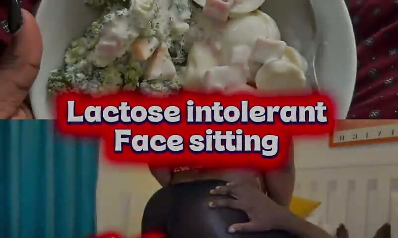 African Femdom Face Farting