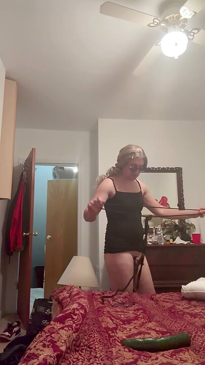 Black dress riding