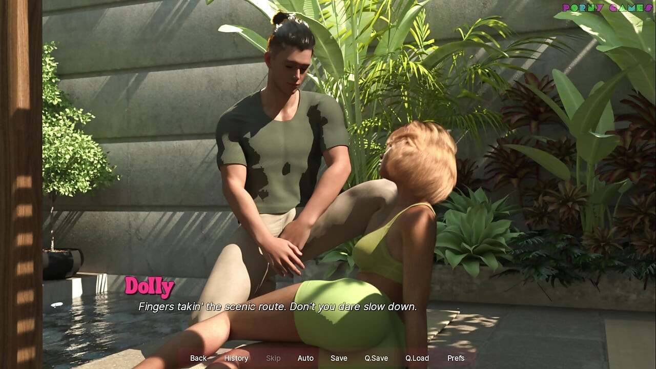 Dolly's Breeding Party av Two-lick Bakery - Kone søker befruktning med den sexy yogien, Wild Outdoor Creampie 2