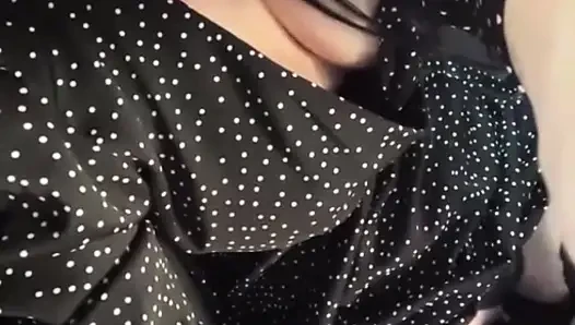 My new stepmom's huge tits