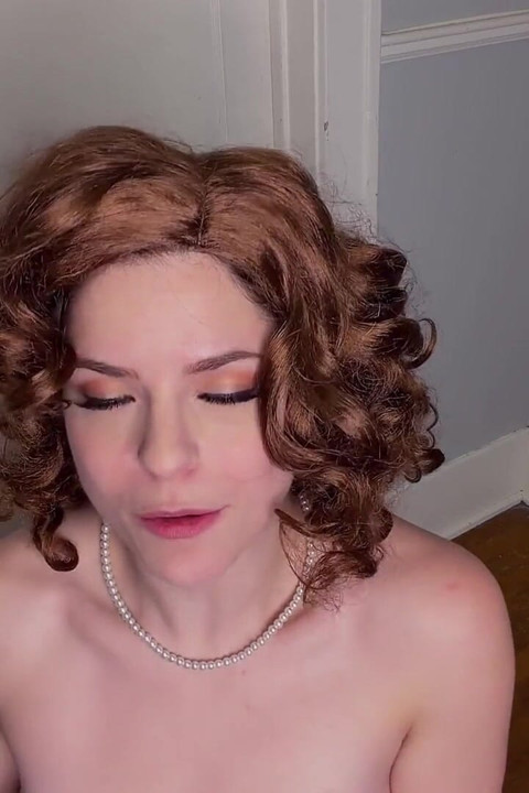 Kat's Sultry '50s Housewife Fantasy 4K POV Dildo BJ Bliss Awaits!