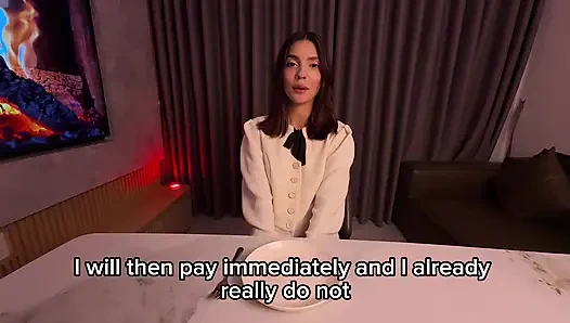 Sexy Girl Came on a Date, but She Had No Money