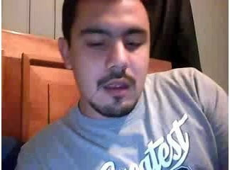 Straight guys feet on webcam #392