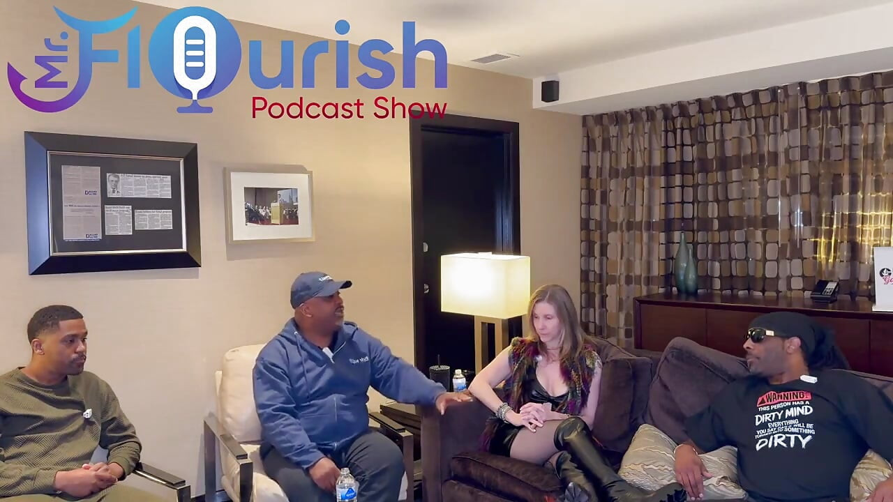 Mrflourish Podcast o aventură de seară în Dallas cu Mrmajic, Shante Spice și Darren Blaze