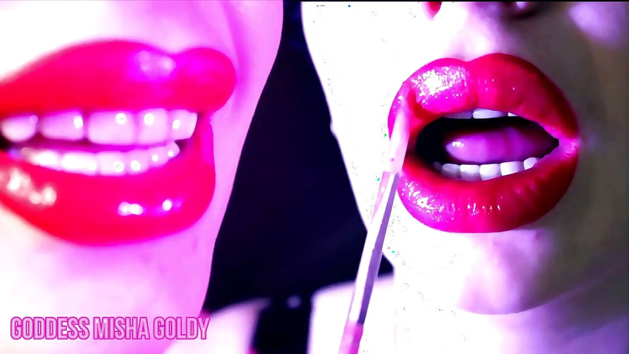 You will never be strong enough to say no to my perfect lips