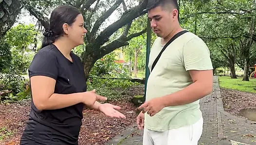 The stranger took me to his house and fucked me hot