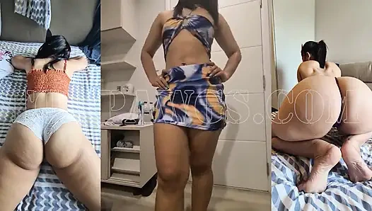 Pantat bahenol cewek cantik asia ini dientot habis-habisan