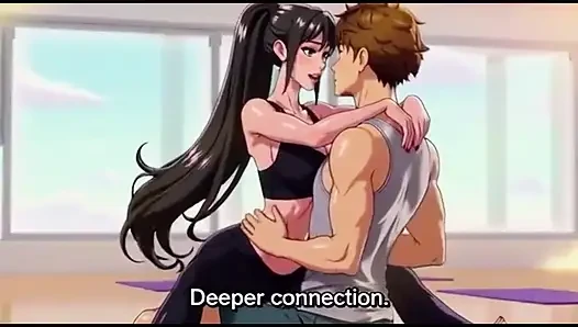 Stiefmutters private yoga-Anleitung wird extrem heiß und tabu 3D Anime