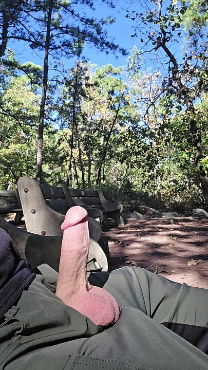Nice rock hard cock and big balls