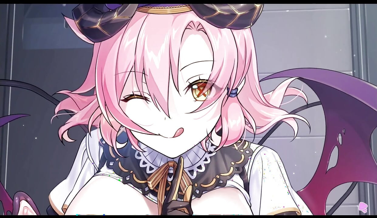 Kaiju Princess 2 Scenes - Pink Haired Succubus shows you how to get some tail