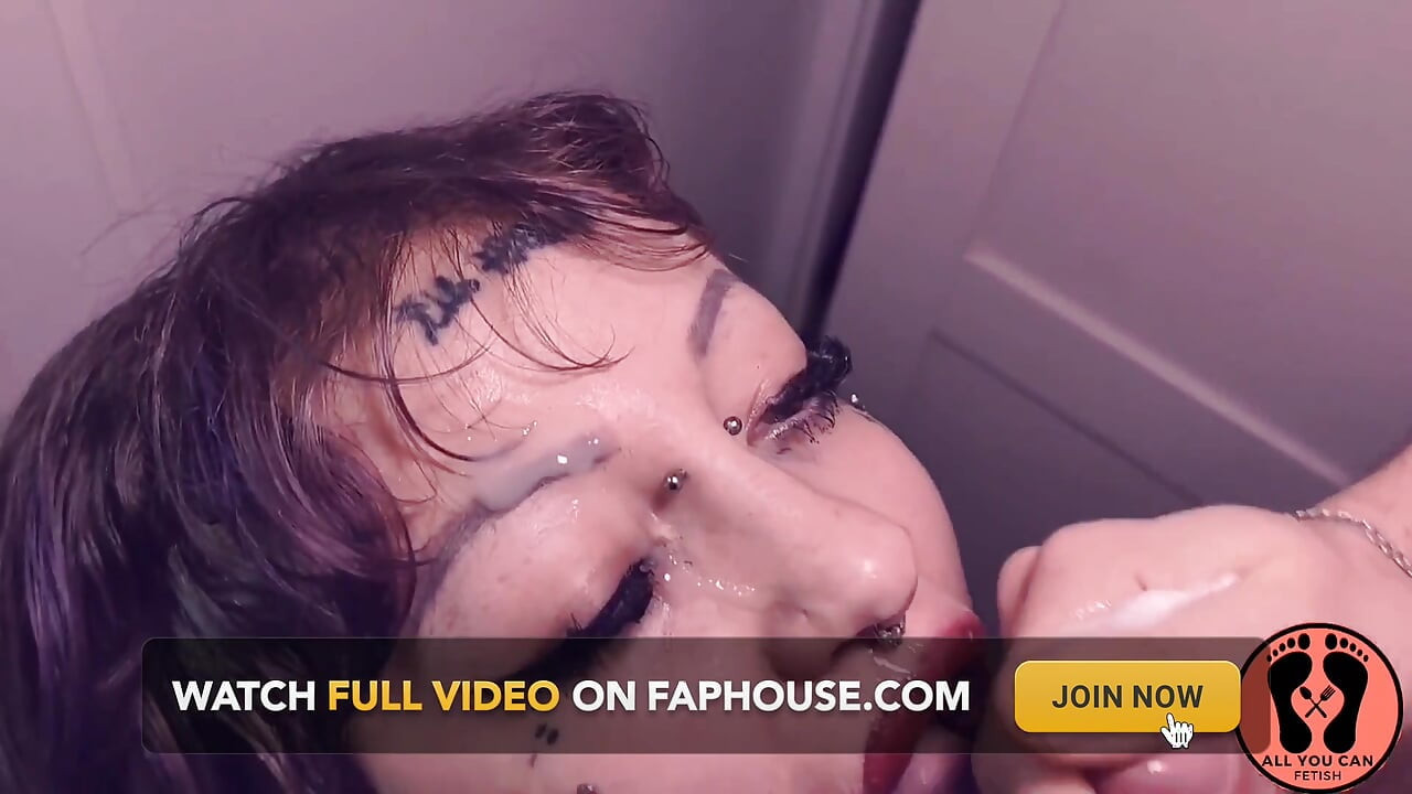 Thick Facial Cumshot Goth Chubby Girl