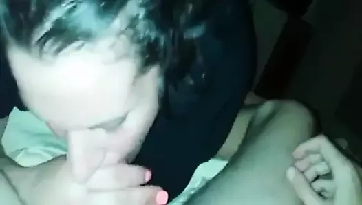 Late night oral sex tape