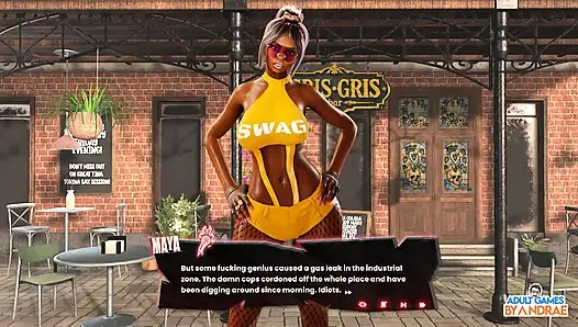 Sex, Sin & Rock'n'Roll Gameplay Part 1 - Van Crash, Motel Stop & A Strange New Beginning