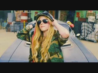 Трибьют спермы для Avril Lavigne, рок-н-ролл у глорихола