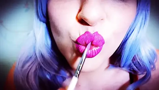 Lippen-besessenheit