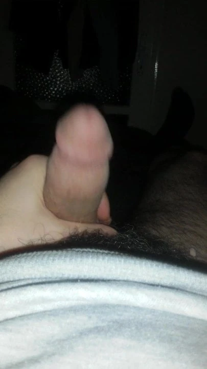 Masturbating