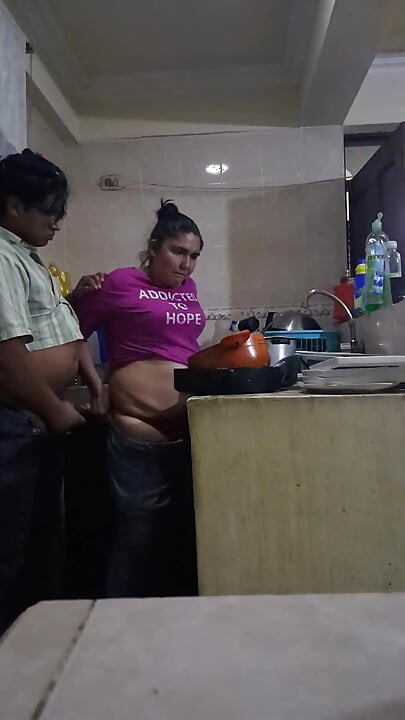 Fucking and Sucking with the Employee in the Kitchen