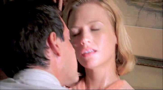 January Jones Sex Scene from 'Mad Man' On ScandalPlanetCom