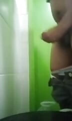 Quicky masturbation in boarding house