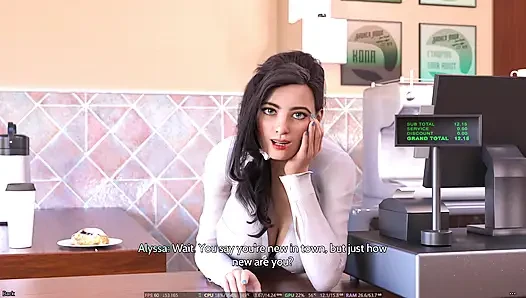 Первокурсница - сезон 1, эпизод 1 - часть 2, 3D порно игра, полная история