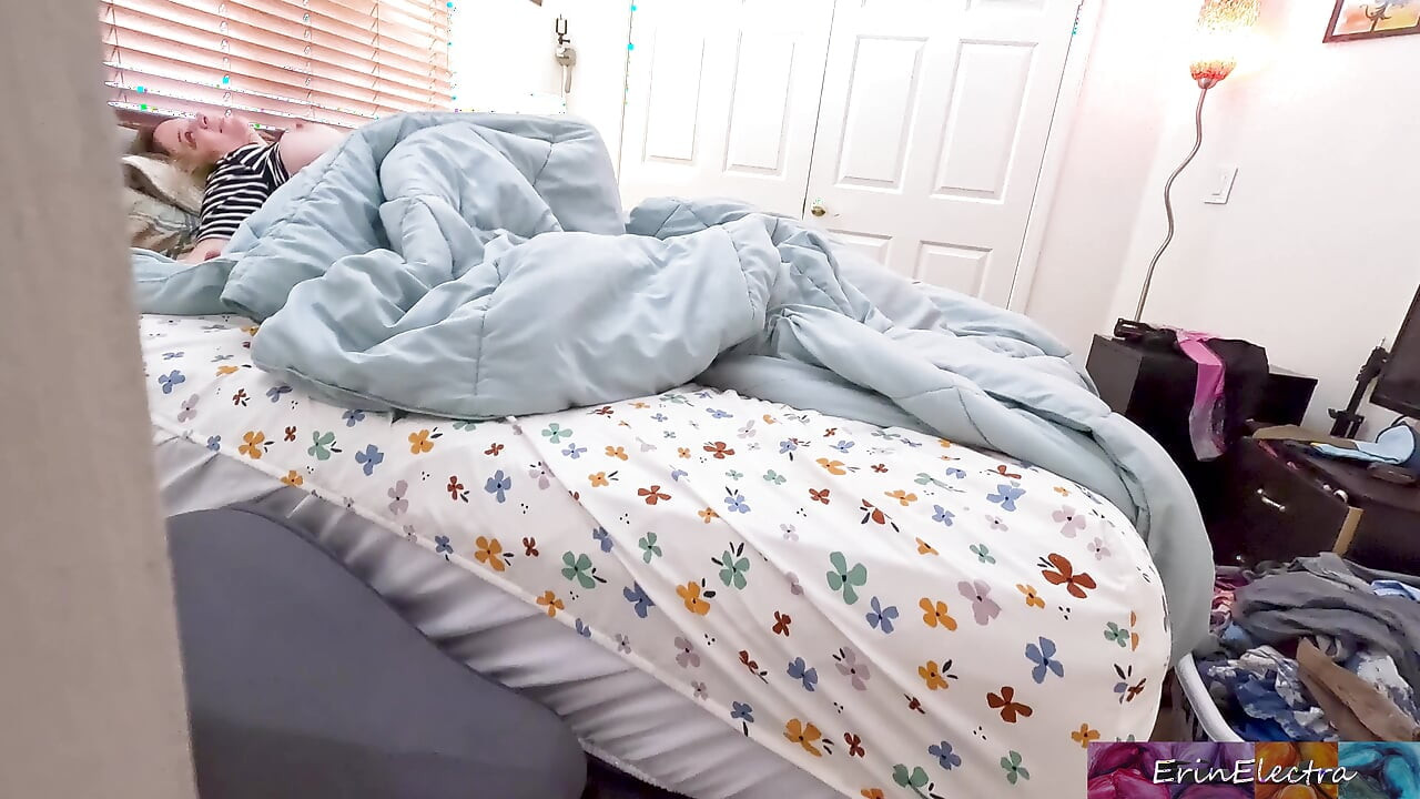 she invites his penis to cum inside when stepson is caught peeping