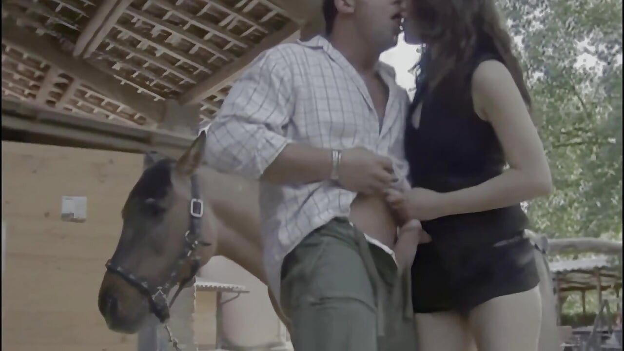 Him, His Lover and His Friend: Threesome in the Stable