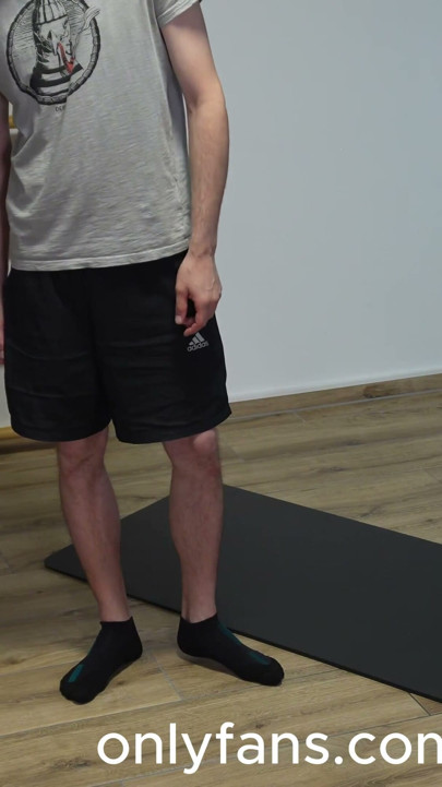 I suck my gym buddy until he squirts in my mouth | Clip 1