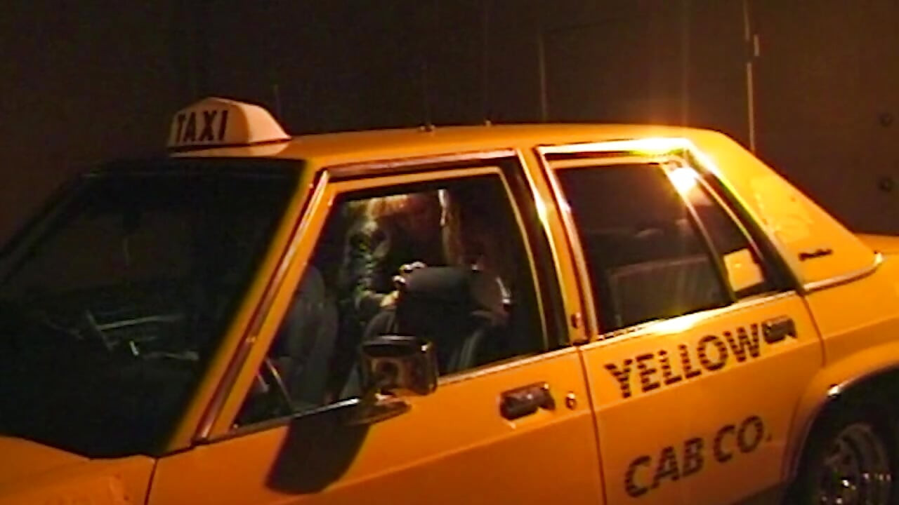 Versaute Taxifahrt bei Nacht