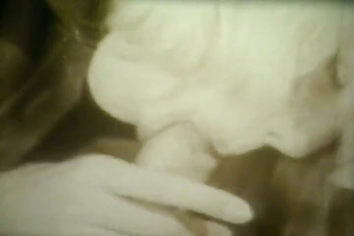 Vintage Cum Sluts Guzzle Loads in Retro Living Room Orgy