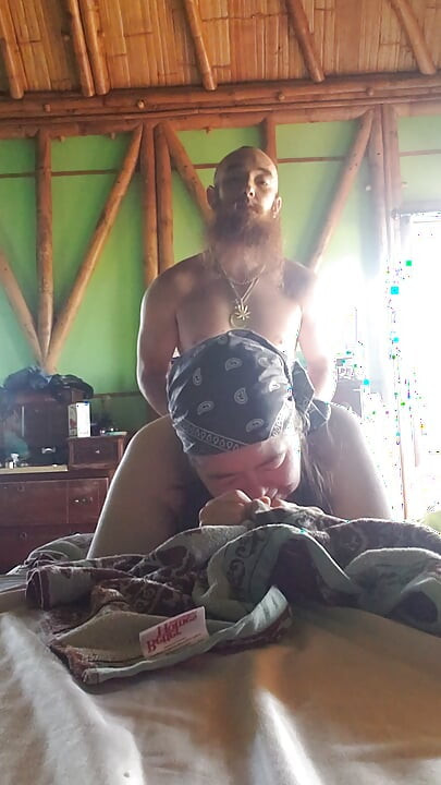 My man pounds my ass
