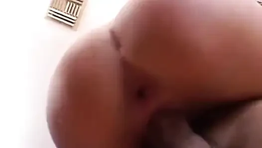 Hot slut with a great plump ass gets butt fucked in red high heels
