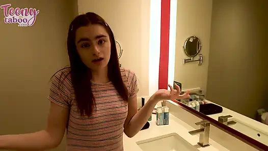 Üvey kızla tatilde dölleme