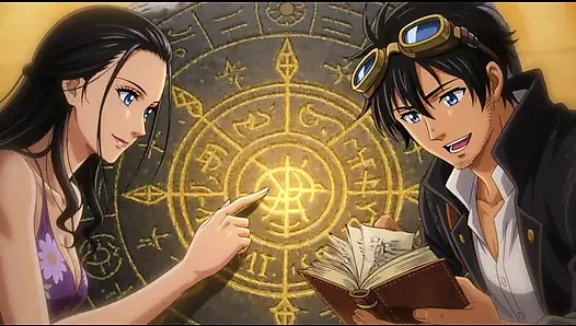 One Piece Hentai - Nico Robin Fucked Hard by Zoro in Ancient Ruins: Extra Hands, Rough Sex and Wild Creampie (AI Uncensored)