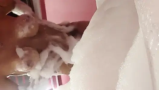 Skinny Girl Alone in Hydro Crazy to Take Dick