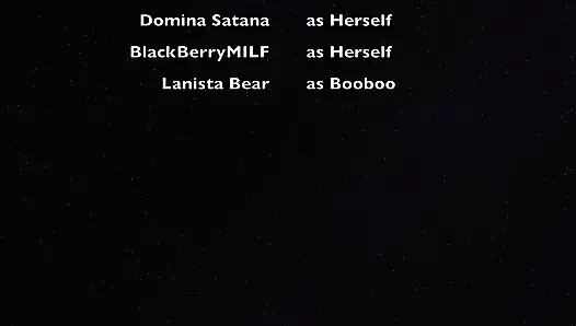 Часть 3: - Домина Satana и BlackBerryMILF дают Booboo сессию не дают дойти до оргазма!