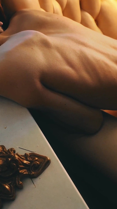 Sweet couple of guys had hot sex on the eve of Christmas